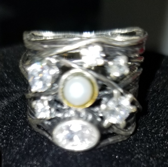 Earrings & Ring Isreali 926 - Picture 2 of 4